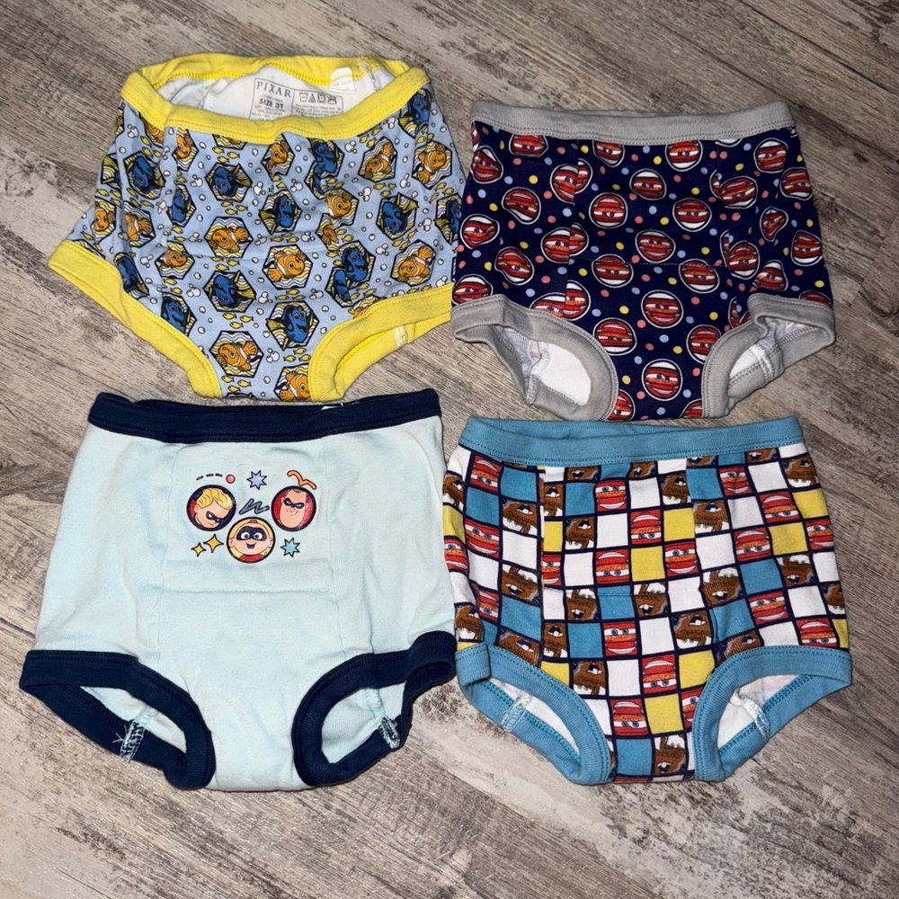 **4 for $15** Training Underwear Set